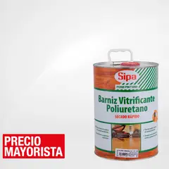 SIPA - Barniz Vitrificante Brillante 1 galón(es) Incoloro