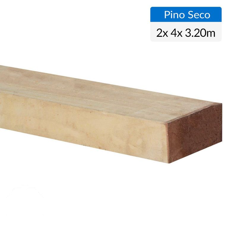 Pino Dimensionado Seco 2x4 3,2 m