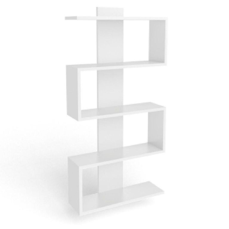 Repisa MDP 3 Nivel(es) 17x105x17 cm Blanco