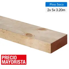 GENERICO - Pino Dimensionado Seco 2x5 3,2 m