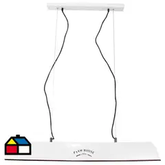 JUST HOME COLLECTION - Lámpara Metal Blanco