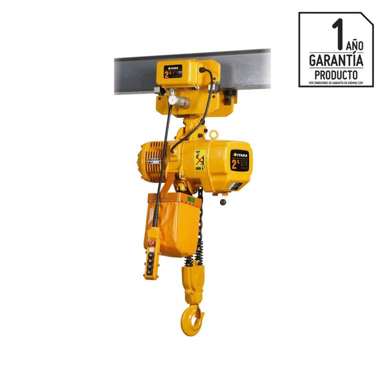 Tecle Eléctrica 6 m 2000 kg