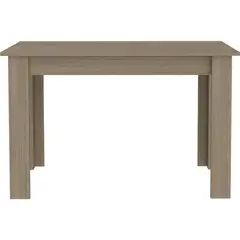 TUHOME - Mesa de comedor rectangular 120x88 cm