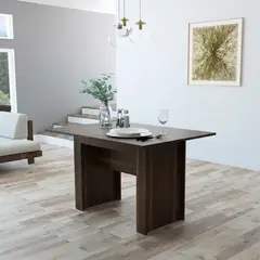 TUHOME - Mesa de comedor rectangular 120x85 cm