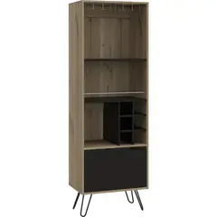 TUHOME - Bar Alto Audra 59.7x180x160 cm Duna/wengue