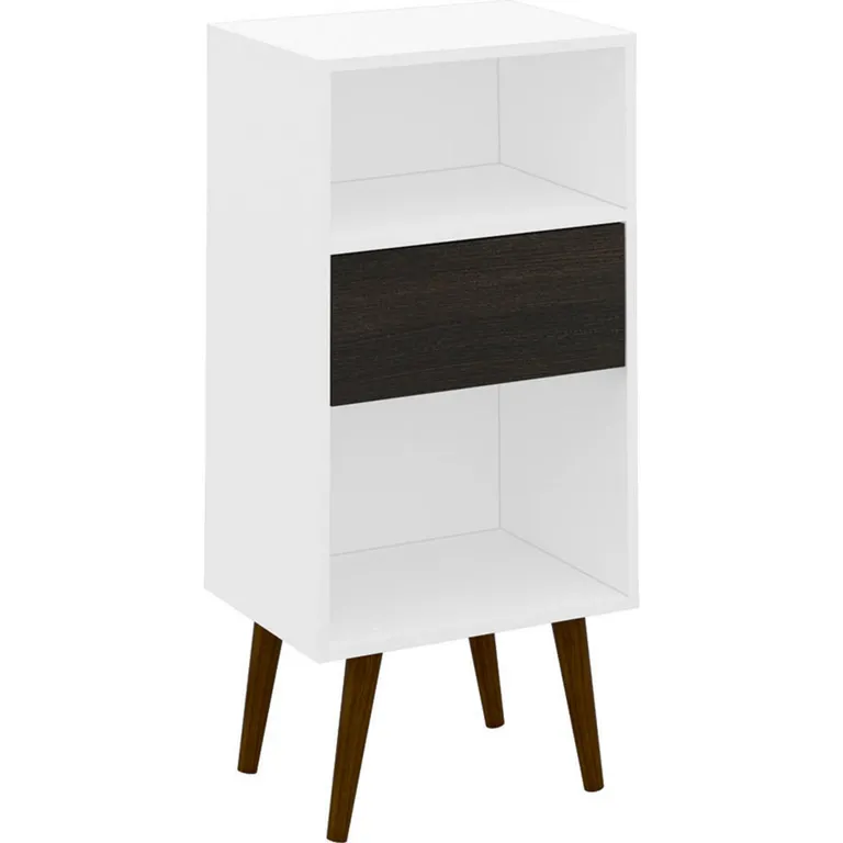 Estante MDP 2 Nivel(es) 33x94x45 cm Blanco