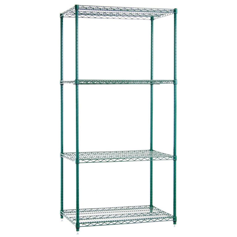 Estante 4 Nivel(es) 61x188x61 cm Verde