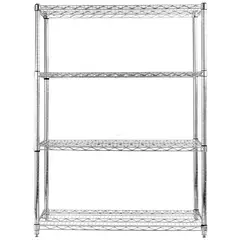 OLYMPIC - Estante 4 Nivel(es) 122x160x61 cm Plateado