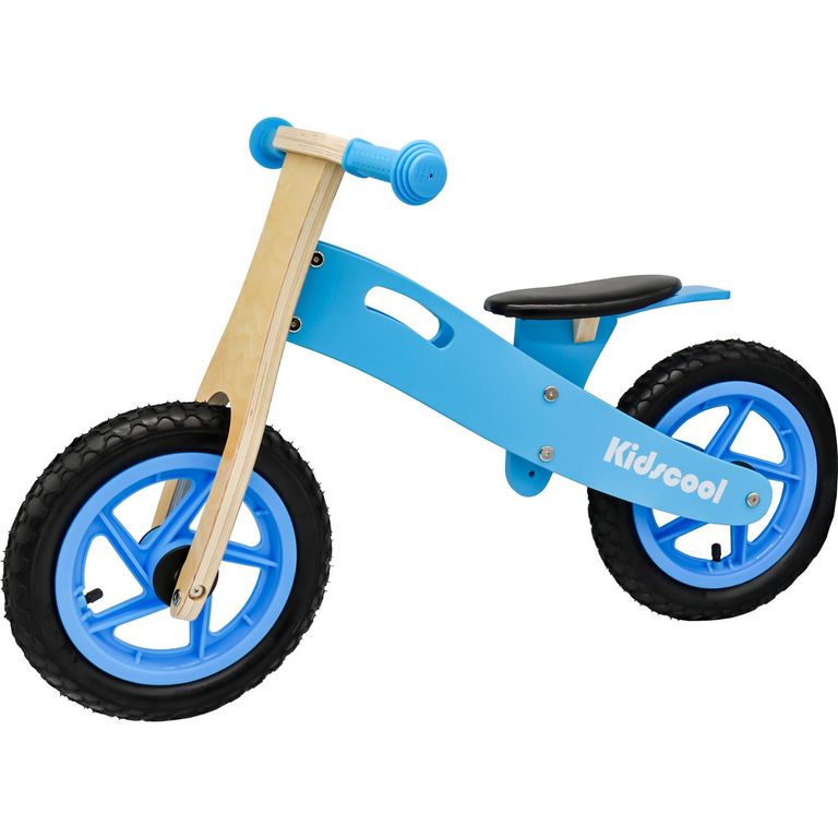 KIDSCOOL Bicicleta madera azul Riders aro 12