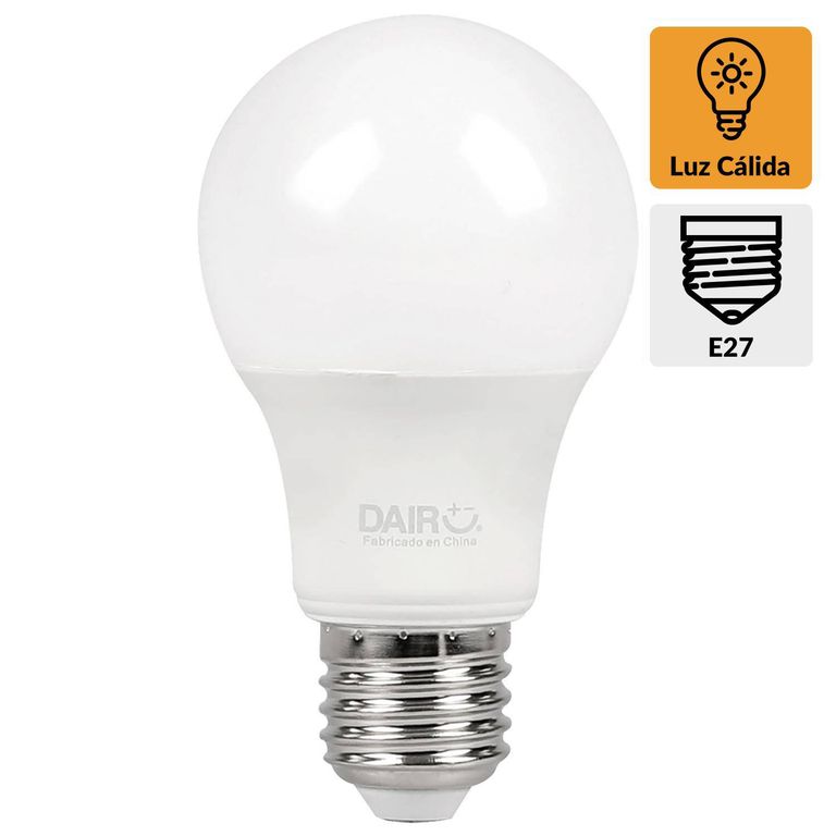 Ampolleta Led 3 Tonos 8 W E27 770 lm Luz Cálida