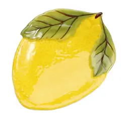 JUST HOME COLLECTION - Plato Limón 12 cm Cerámica Multicolor