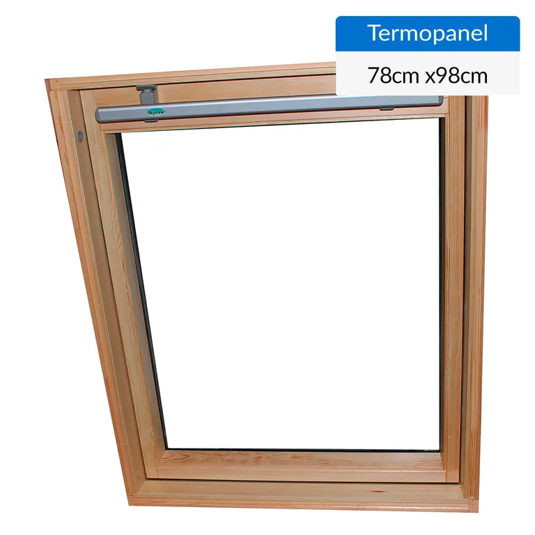 Ventana de techo termopanel 78x98 cm