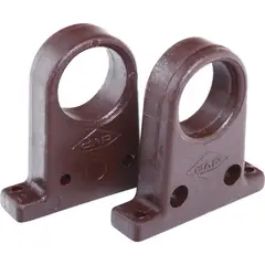 DVP - Set 2 Unidades Soporte Barra Clóset Resistente