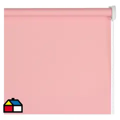SODIMAC - Roller Blackout Rosado Ancho 171a180cm Alto 151a160cm