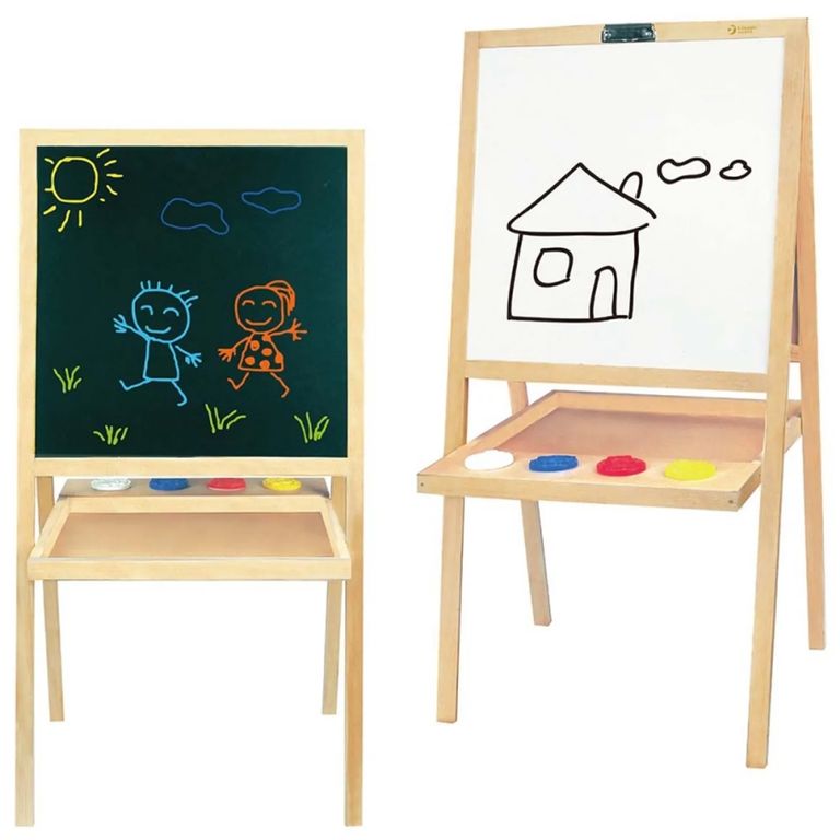 Pizarra multifunciones madera