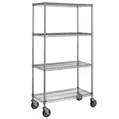 OLYMPIC - Estante 4 Nivel(es) 91x175x46 cm Cromado