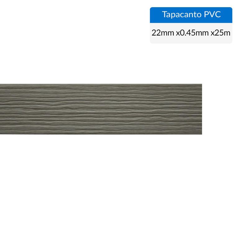 Tapacanto PVC teka artico 22x0,45 mm Ro 25 mt