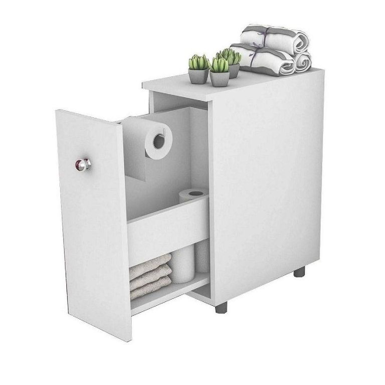Organizador De Baño Blanco 56X42X22 Cm