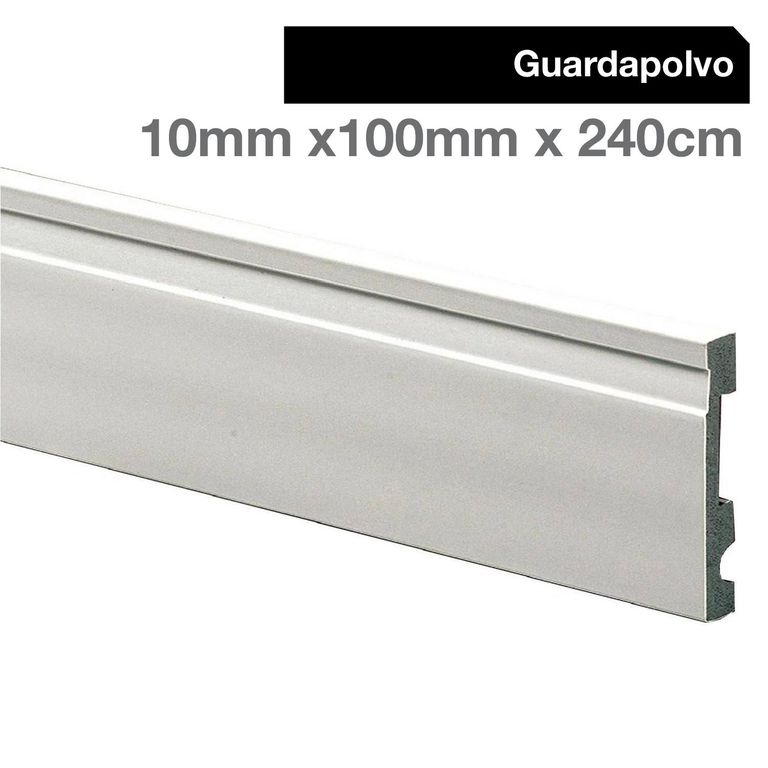 Guardapolvo Extra Line EPS 100x240 cm blanco mate