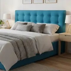 BODEVIR - Respaldo 110x9x80 cm turquesa