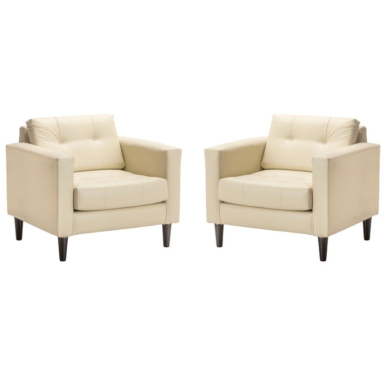 Set De Sillones Retro 1 Cuerpo Pu