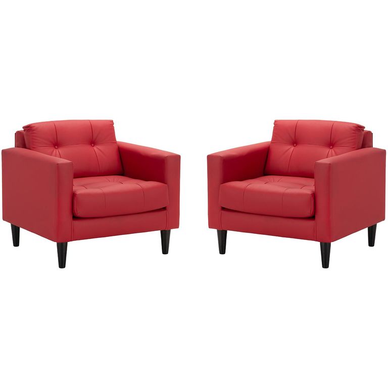 Set De Sillones Retro 1 Cuerpo Pu