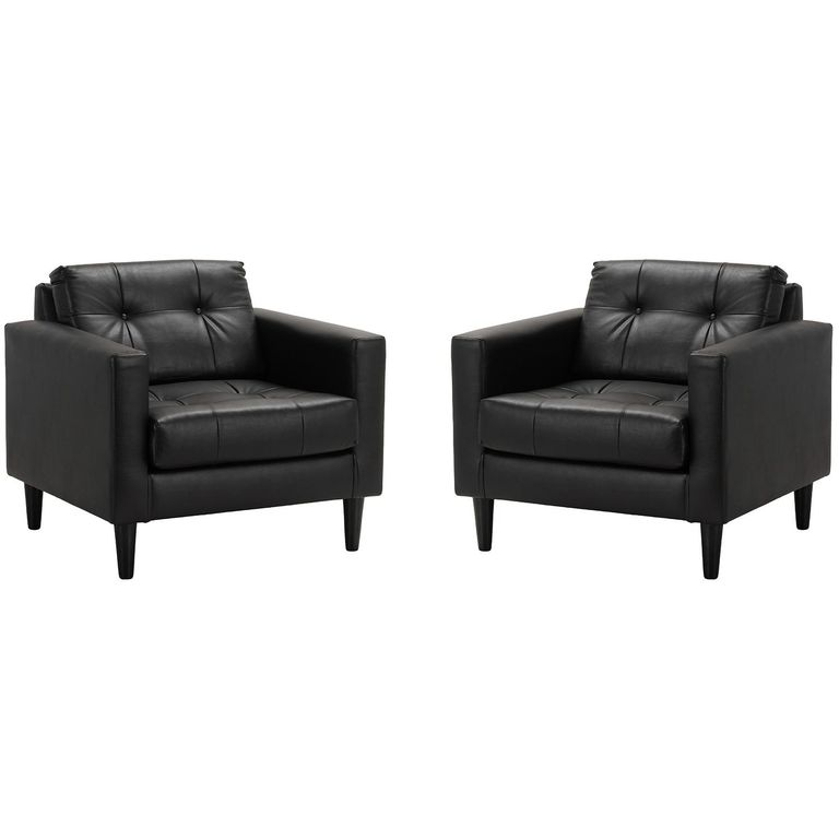 Set De Sillones Retro 1 Cuerpo Pu