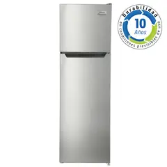 LIBERO - Refrigerador Top Freezer Frío Directo 168 Litros Inox LRT-200DFI