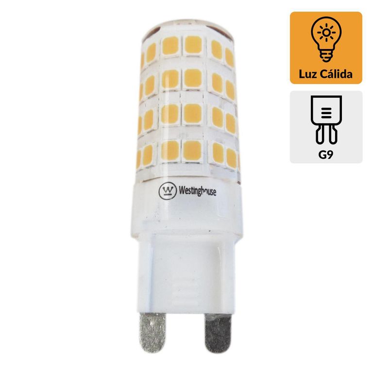 Ampolleta Led 4 W G9 300 lm Luz Cálida