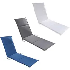 JUST HOME COLLECTION - Cojín Reposera 58x196 cm Colores Variados