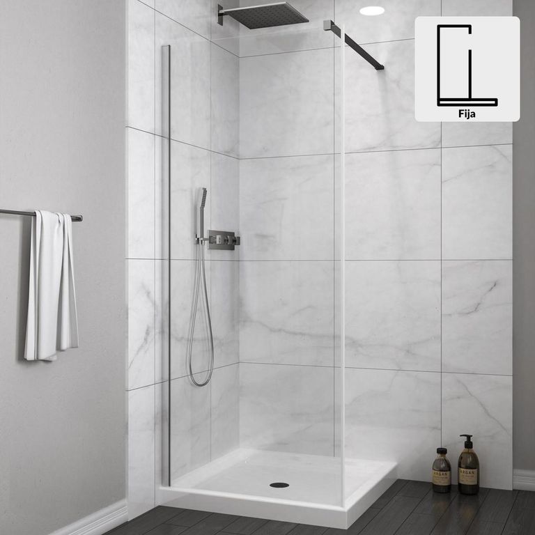 Mampara fija 1000x1900 6mm easy clean
