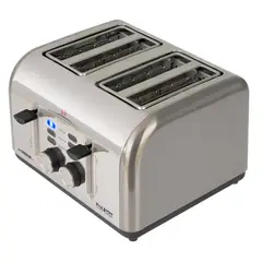 SINDELEN - Tostadora de 4 rebanadas 1.600 W