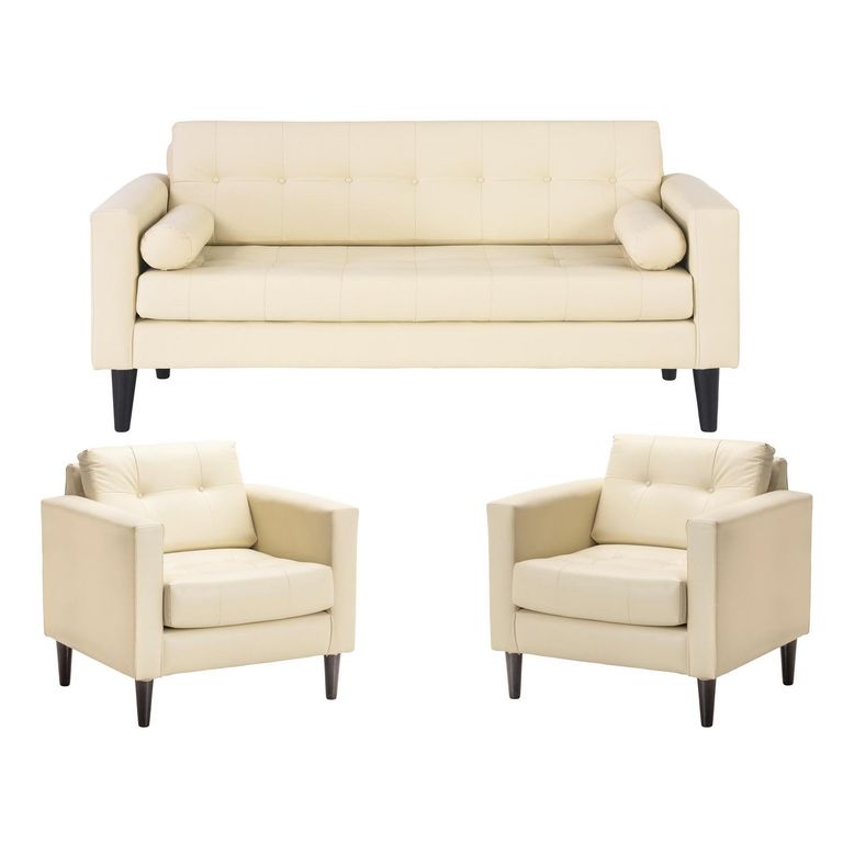 Living 3 cuerpos Retro 75x80x70 cm Beige