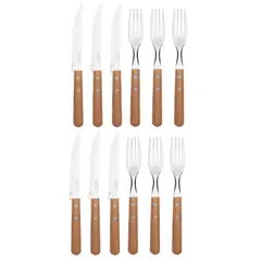 TRAMONTINA - Juego de cubiertos 12 pzas