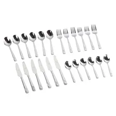 JUST HOME COLLECTION - Cubiertos. Plateado Plateado