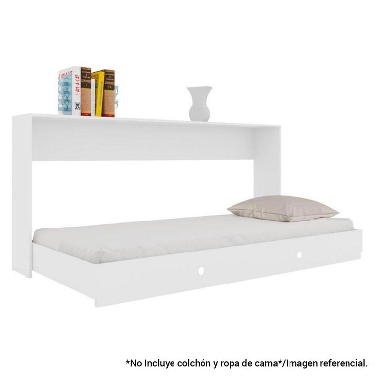 HOGA Cama 1 plaza Blanco