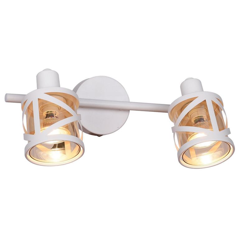 Barra Led Cali 2 Luces Metal Blanco
