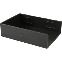 GRANTT - Accesorio canaleta 20x10 mm café tapa final, 2 unidades
