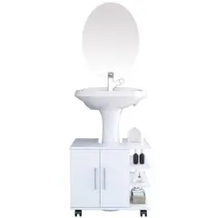 TUHOME - Combo Mueble de Lavamanos/Espejo