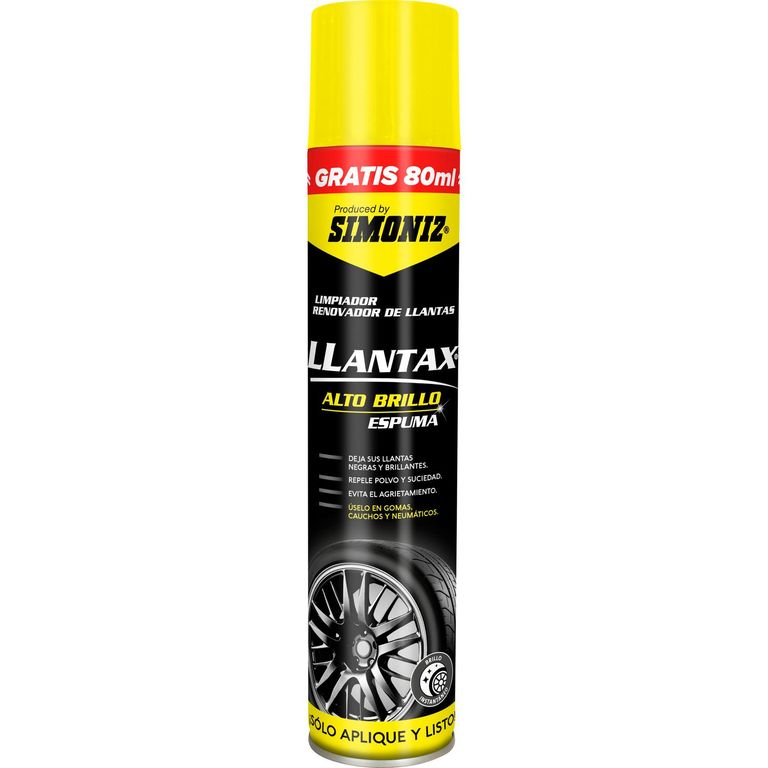 Renovador de Llantas Aerosol Protectora 400 ml