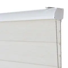 METALHSA - Cortina Roller Duo sin Cenefa Look Lino