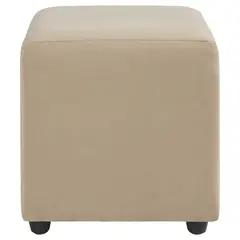 BODEVIR - Set 2 Poufs Cali Felpa