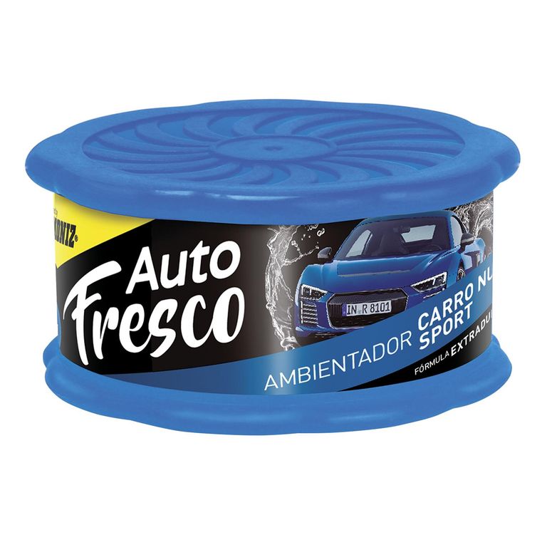 Ambientador Auto Fresco Aroma Carro Nuevo Sport 80 Gr