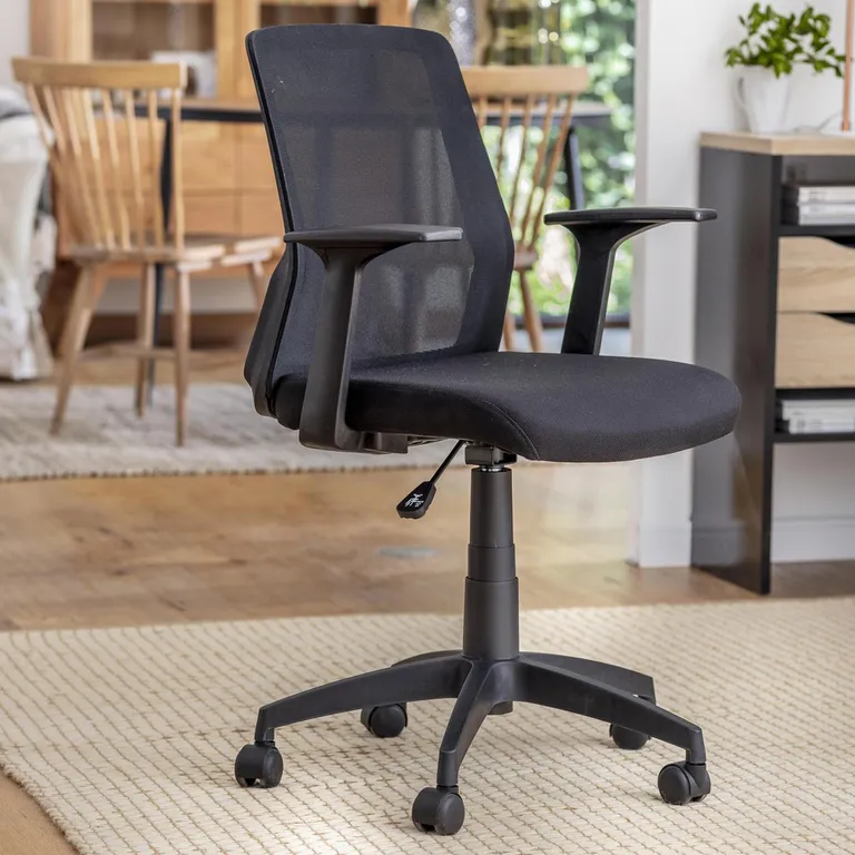 Silla Escritorio Cuba Negro