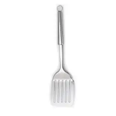 JUST HOME COLLECTION - Espátula Ranurada Inoxidable 32.5 cm