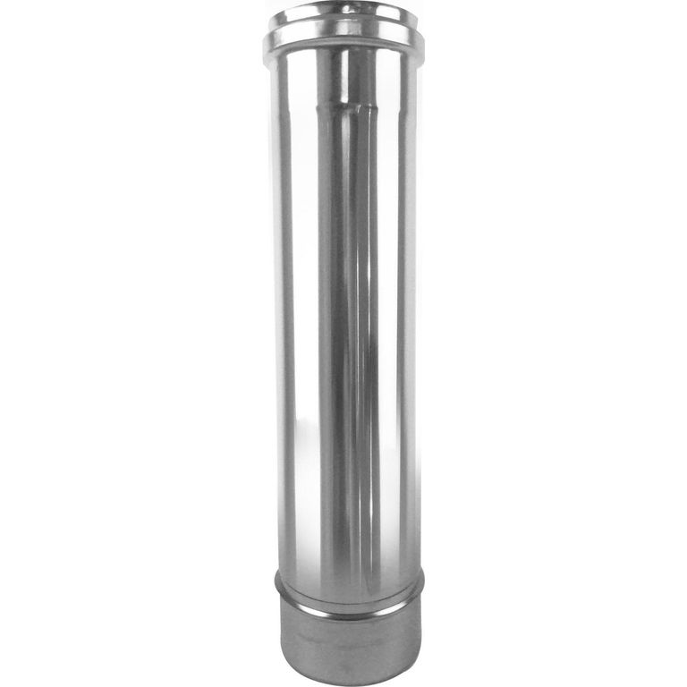 Cañon acero inox diámetro 80 mm largo 0,5 mt