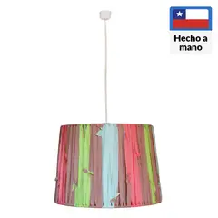 CAROLD STEVENS - Lámpara Colgante Victoria 1 Luz Metal Multicolor