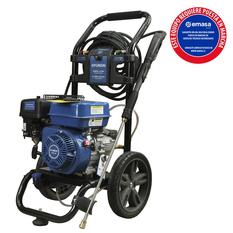 Hidrolavadora Gasolina 5000 W 214 Bar 82HYGPW3100