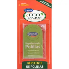ANASAC - Repelente de Polillas Eco Opcion 2 unidades