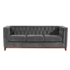 LATAM HOME - Sofa Roma 3C Tela Soft Velvet